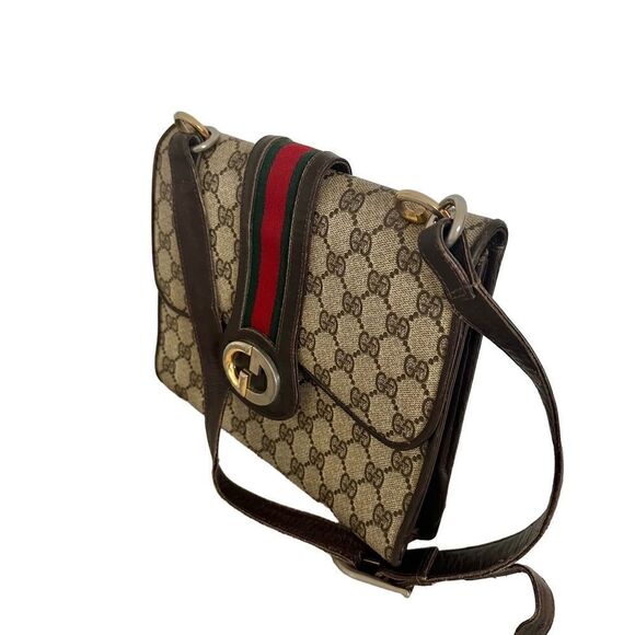 Gucci GG canvas web 1973 should bag - Picture 11 of 16